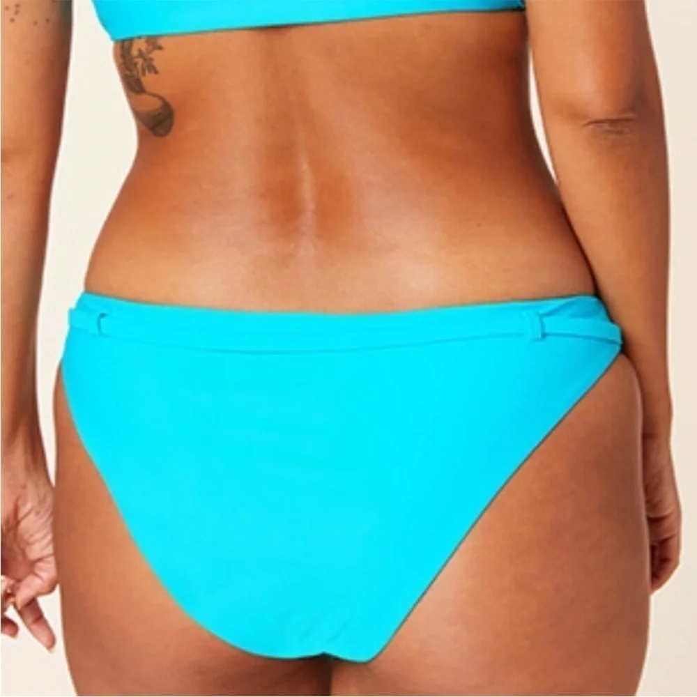 Andie Swim The riviera bikini bottom size M tourqouise size M new
